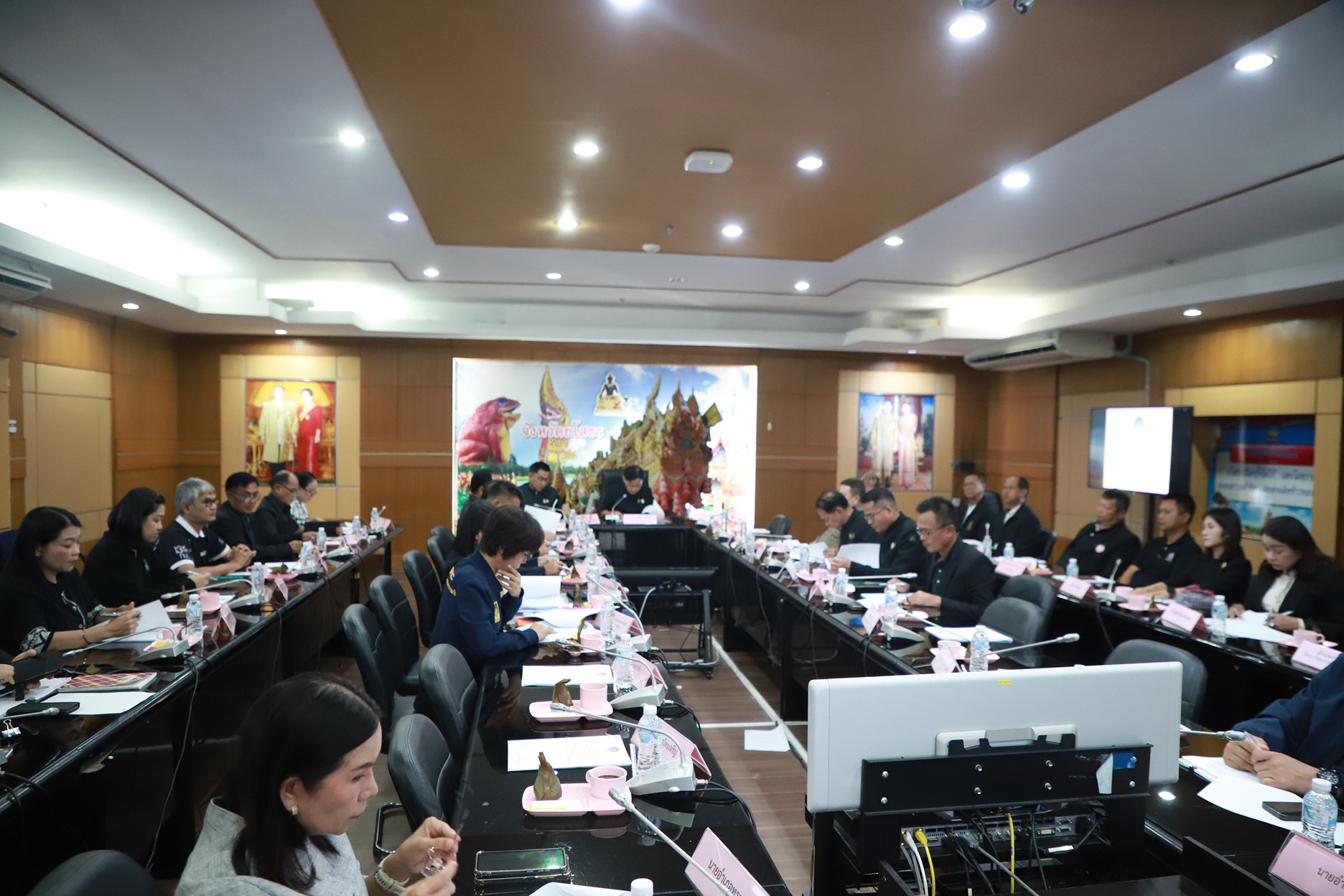 title - ส.ป.ก.ยโสธร เข้าร่วมการประชุมการขับเคลื่อนการดำเนินงานตามนโยบายรัฐบาลและกระทรวงมหาดไทย และนโยบายของรัฐมนตรีช่วยว่าการกระทรวงมหาดไทย (นายพลพีร์ สุวรรณฉวี)